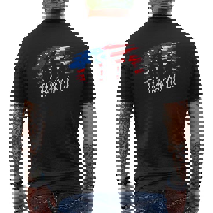 Thank You Veterans T Shirt: American Flag Patriotic Tshirt