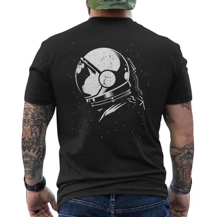 Astronaut Catronaut Cat Astronaut Space Spaceman Men's T-shirt Back Print
