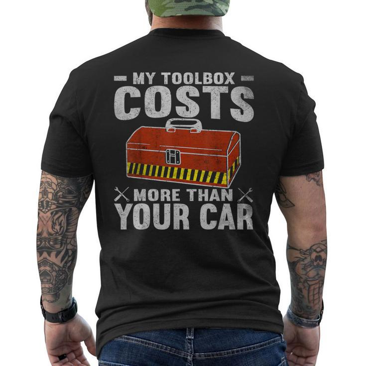 Auto Mechanic Funny Sarcastic Quote Car Lovers Automotive Mens Back Print T-shirt