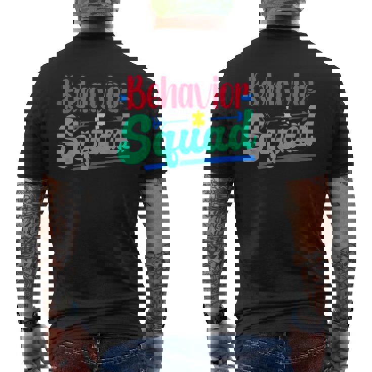 Behavior Squad Behavior Technician Men's Back Print T-shirt