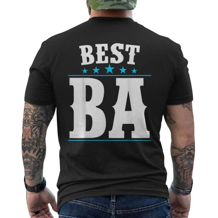 Best Ba  For Worlds Greatest Grandpa Gift For Mens Mens Back Print T-shirt