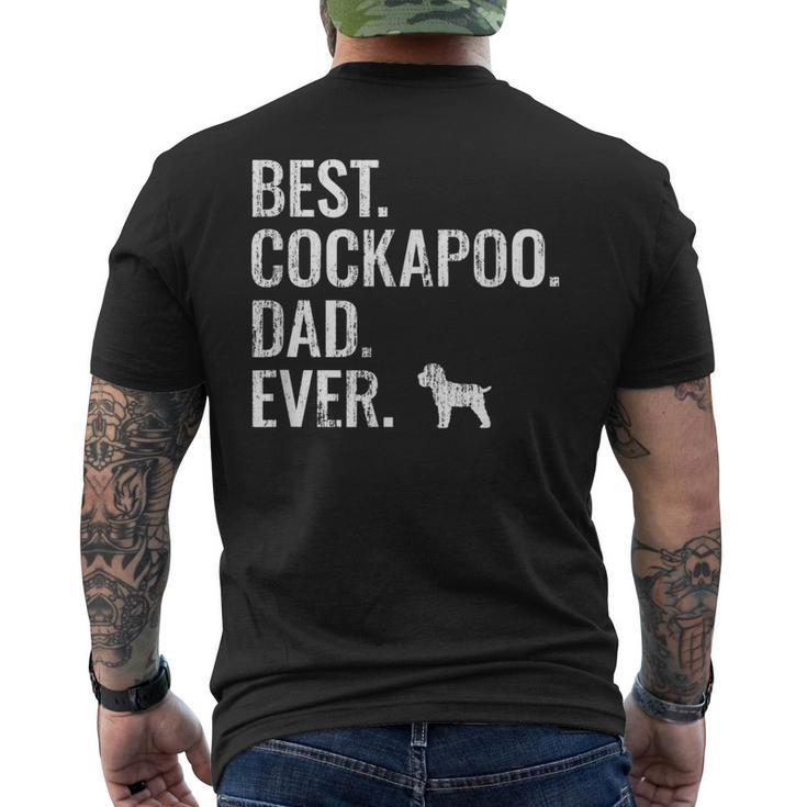 Mens Best Cockapoo Dad Ever - Cool Dog Owner Men's T-shirt Back Print