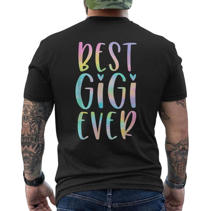 Best Gigi Ever Grandma Tie Dye Women Men's Back Print T-shirt