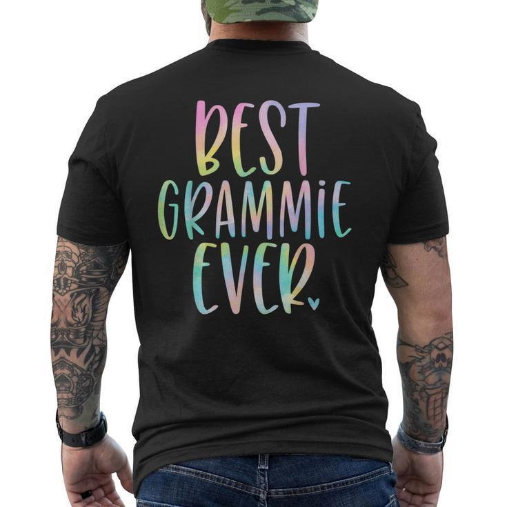 Best Grammie Ever Gifts Mothers Day Tie Dye Mens Back Print T-shirt