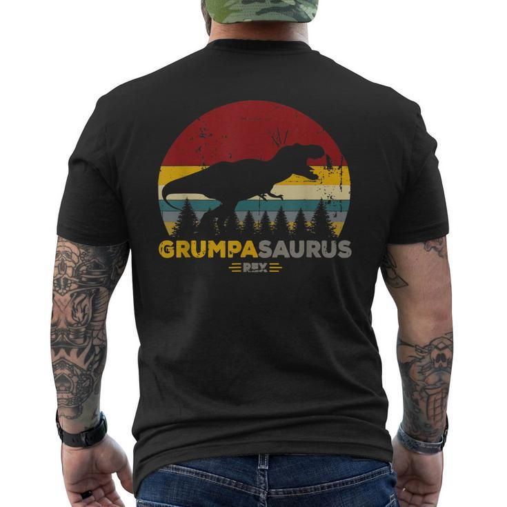 Best Grumpa Grandpa Grumpasaurus Ideal Grandpa Men's Back Print T-shirt