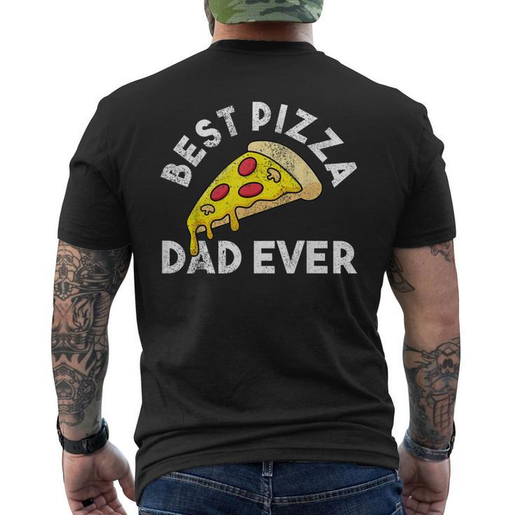 Best Pizza Dad Ever Mens Back Print T-shirt