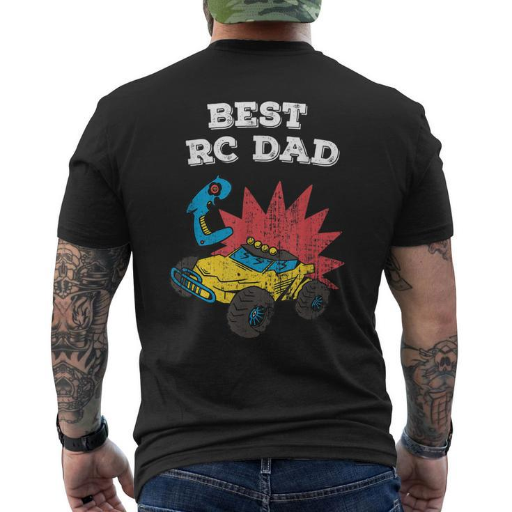 Best Rc Dad Model Building Remote Controlled Car Truck Men's Back Print T-shirt