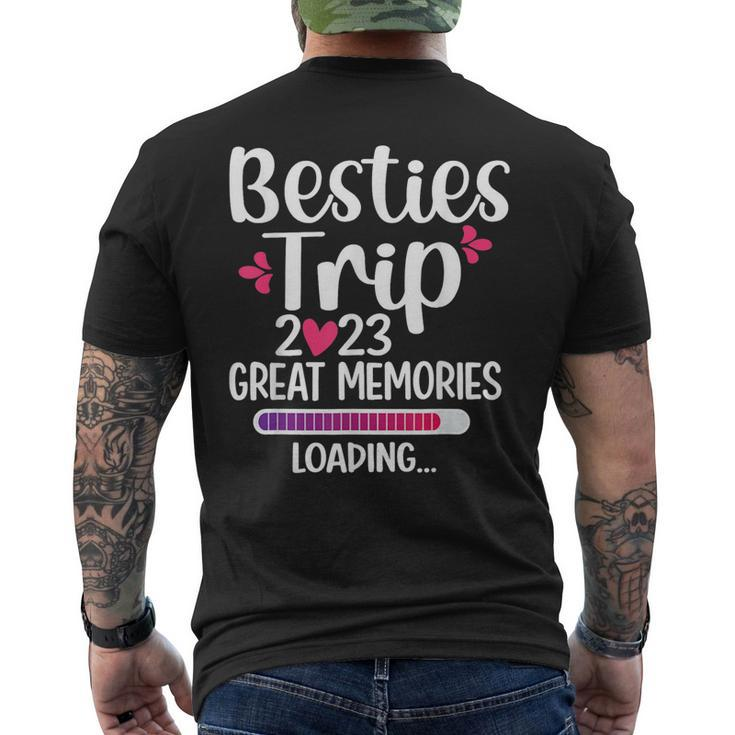 Besties Trip 2023 Best Friend Vacation Besties Great Memory  Mens Back Print T-shirt
