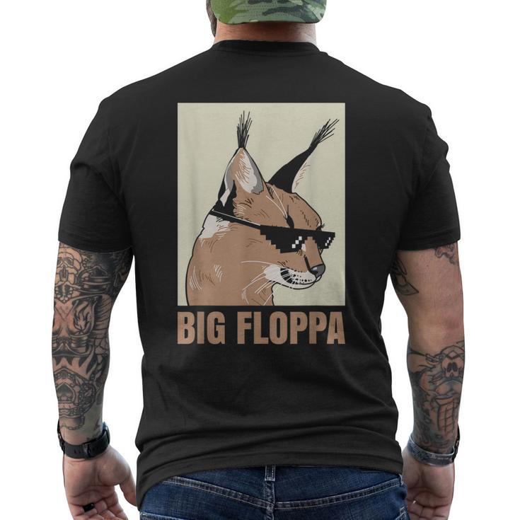 Big Floppa Meme Cat' Men's T-Shirt