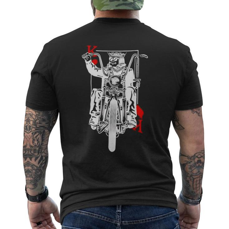 Biker King Softstyle Men's Back Print T-shirt