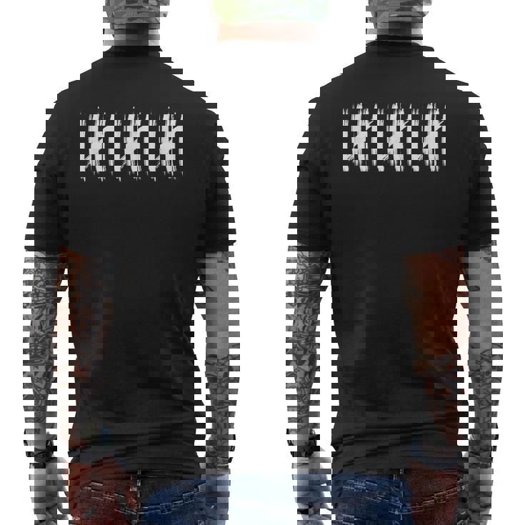 Birthday Tally 15Th Birthday 15 Years Old Bday Party Men's Back Print T-shirt