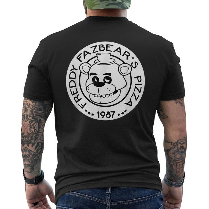 The Bite Of 1987 Freddy Meme Fazbear Pizza Animatronic Men's Back Print T-shirt
