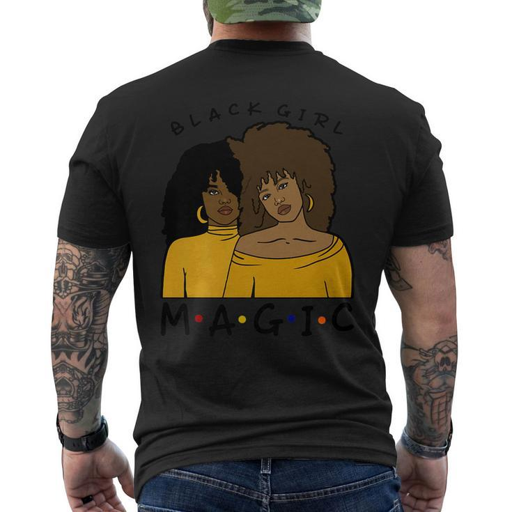 Black Girl Magic - Black Pride Melanin Men's Back Print T-shirt