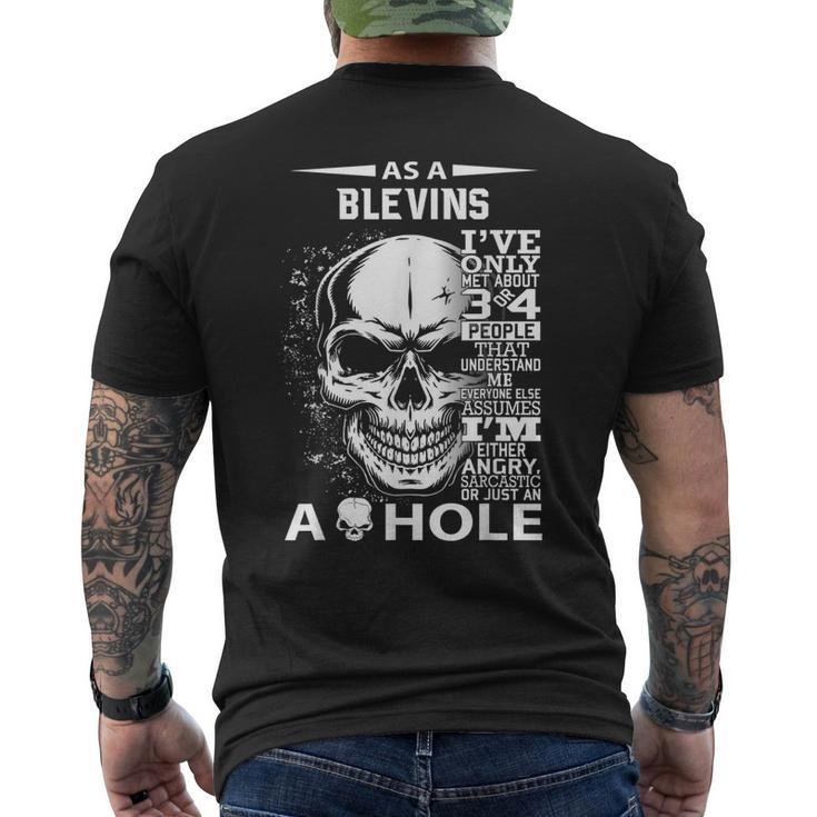 As A Blevins Ive Only Met About 3 4 People L3 Men's T-shirt Back Print