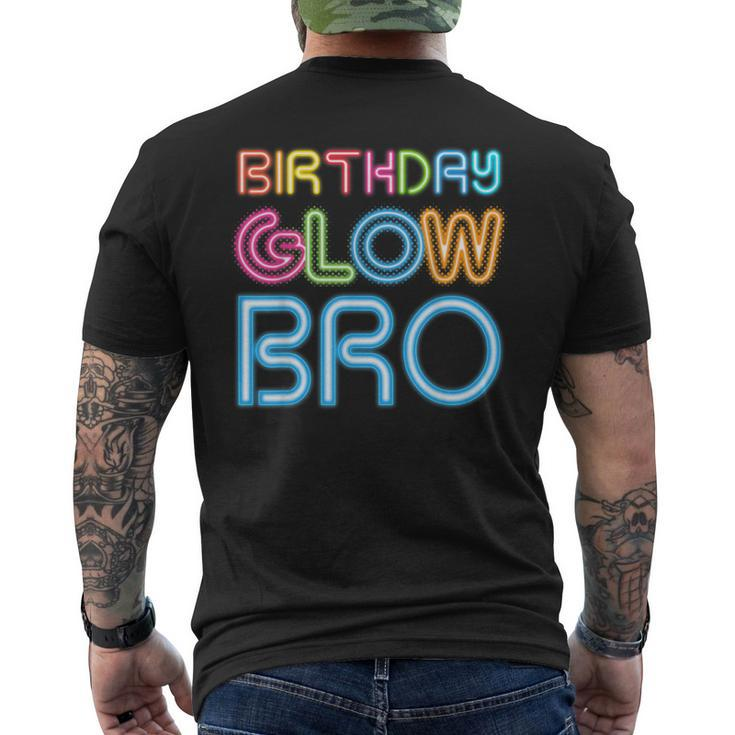 Brother Birthday Glow Clothes Neon Birthday Party Glow Party Men's Back Print T-shirt