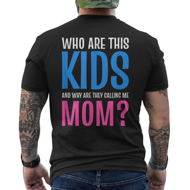 Calling Me Mom Mother T Men's Back Print T-shirt