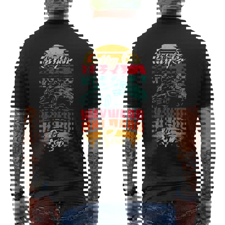 Carry On My Wayward Son Men's Back Print T-shirt