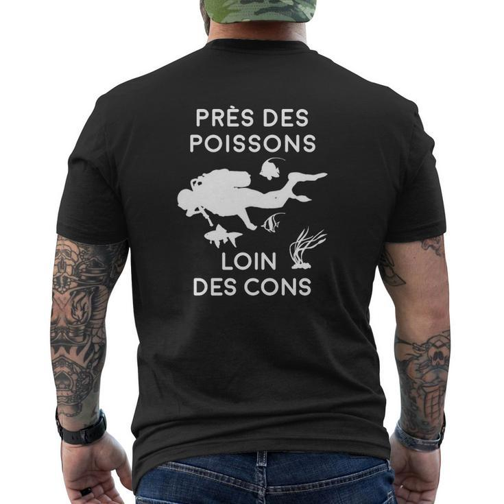 Chasse Sous Marine & Plongée Men's Crewneck Short Sleeve Back Print T-shirt