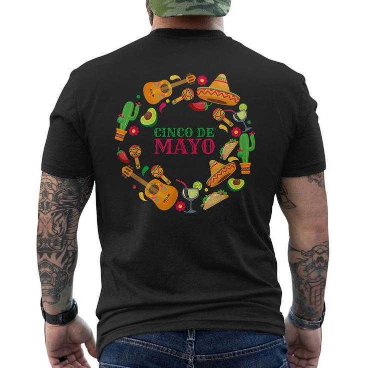 Cinco De Mayo Mexican Fiesta 5 De Mayo Classic Men's T-shirt Back Print