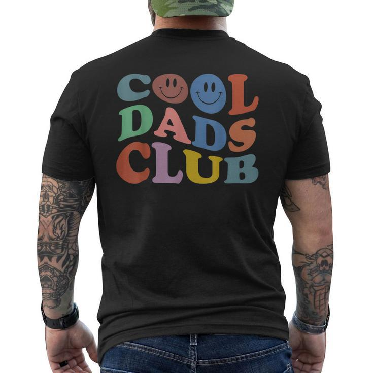 Cool Dads Club Smile Colorful Fathers Day Men's T-shirt Back Print