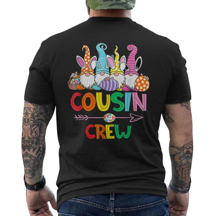 Cousin Crew Easter Bunny Gnome Family Matching Boys Girls Men's Back Print T-shirt