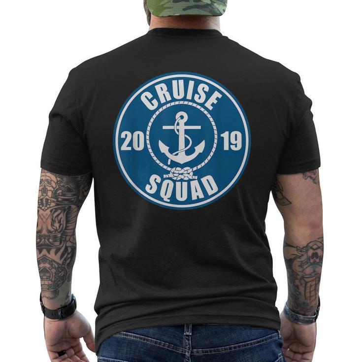 Cruise Squad 2019 Family Vacation Matching Men's Back Print T-shirt