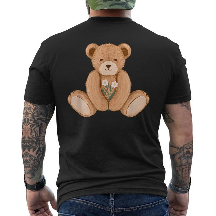 Cute Bear - Illustration - Classic Men's Back Print T-shirt