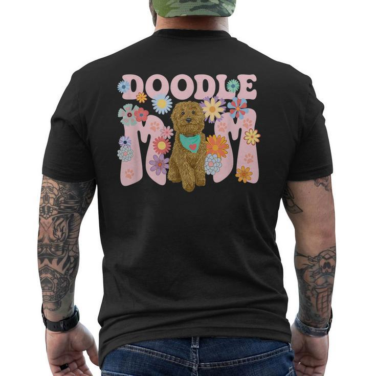 Cute Goldendoodle Doodle Dog Mom Women Men's Back Print T-shirt