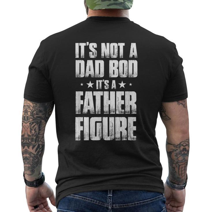 Dad Bod Figure Father Papa Daddy Poppa Stepdad Father´S Day Gift For Mens Mens Back Print T-shirt