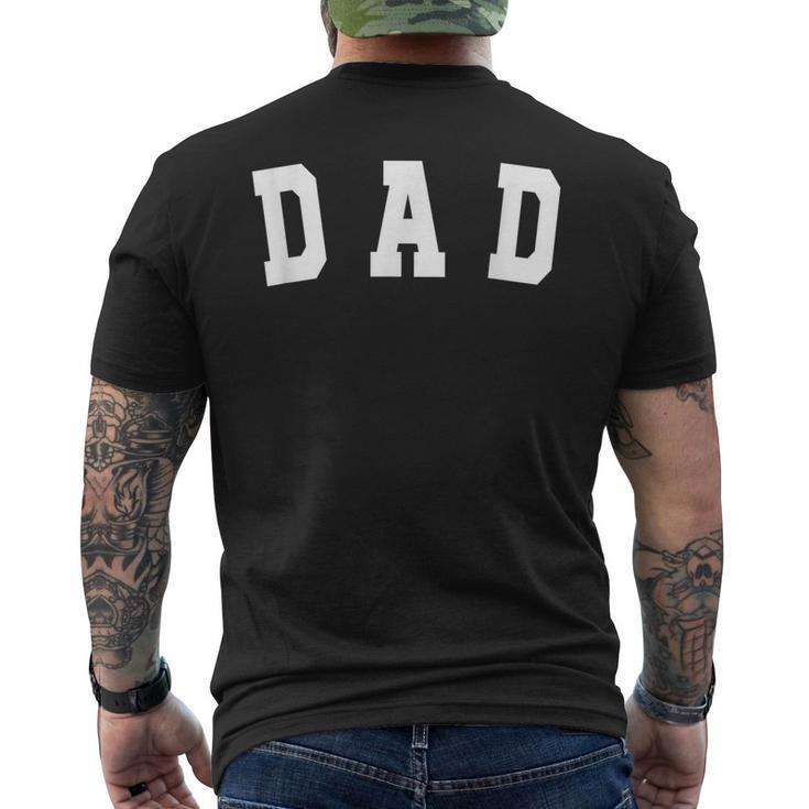 Dad Cool Fathers Day Idea For Papa Funny Dads Men Gift For Mens Mens Back Print T-shirt