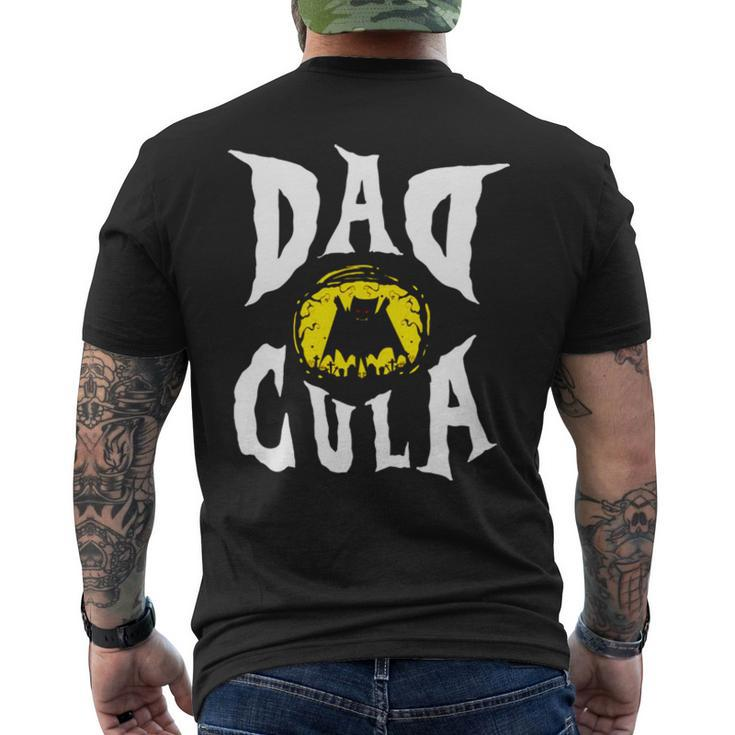 Dadcula Halloween V2 Men's Back Print T-shirt