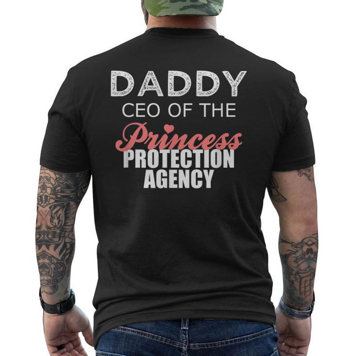 Daddy Ceo Of The Princess Protection Agency T Men's Back Print T-shirt