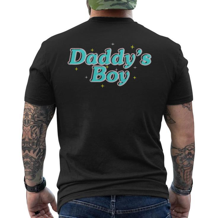 Daddy’S Boy Men's Back Print T-shirt