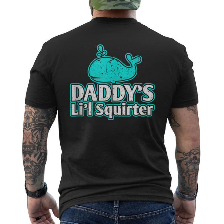 Daddys Lil Squirter Abdl Ddlg Bdsm Sexy Kink Fetish Sub Men's Back Print T-shirt