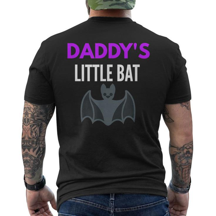 Daddys Litttle Bat Ddlg Little Space Halloween Men's Back Print T-shirt