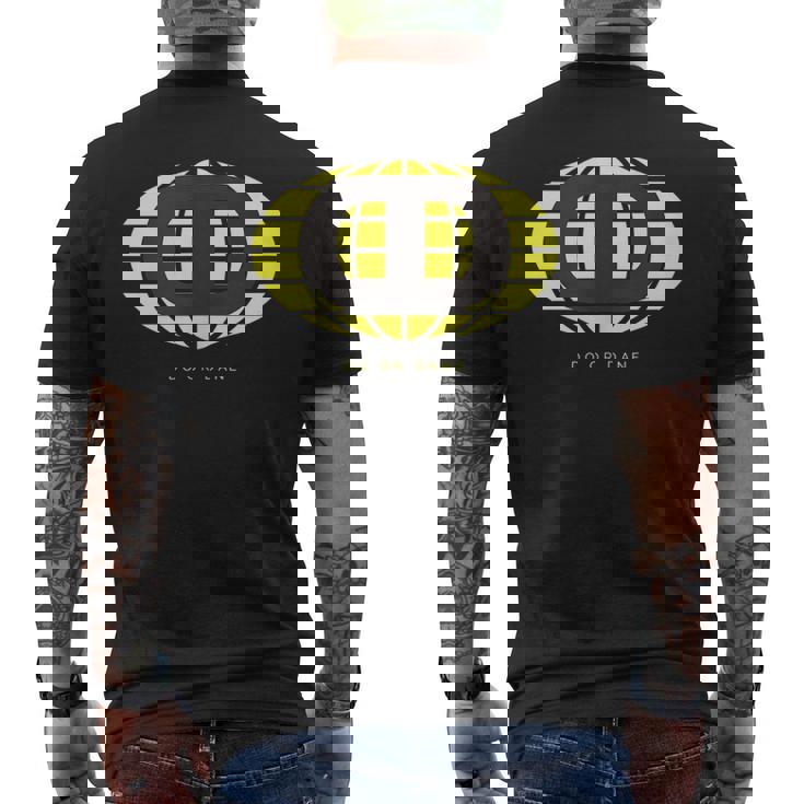 Do Or Dane Men's Back Print T-shirt