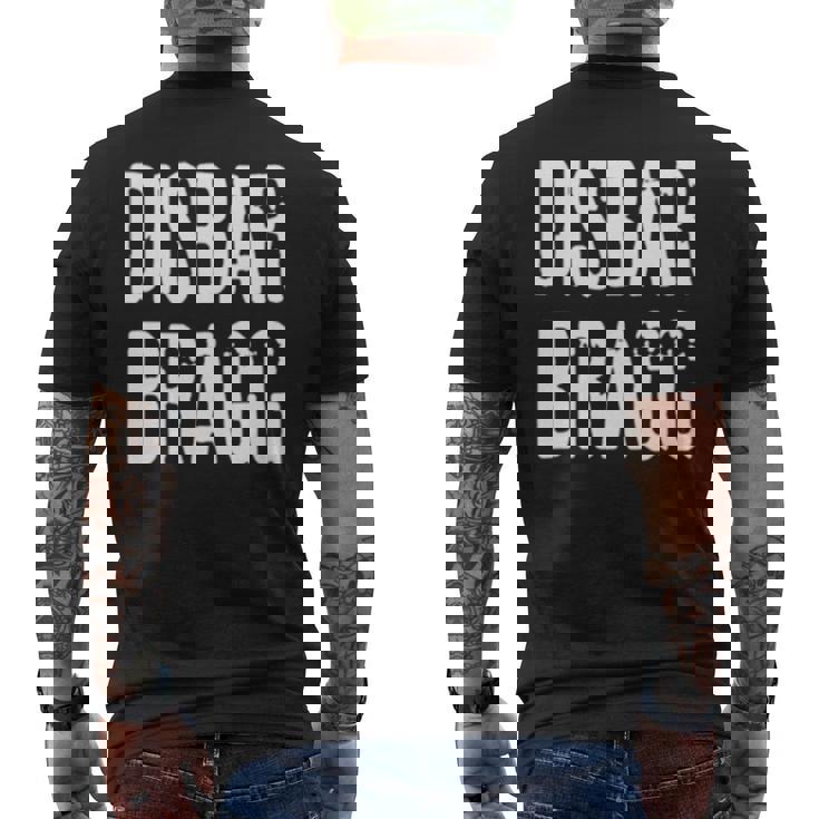 Disbar Bragg Men's Back Print T-shirt