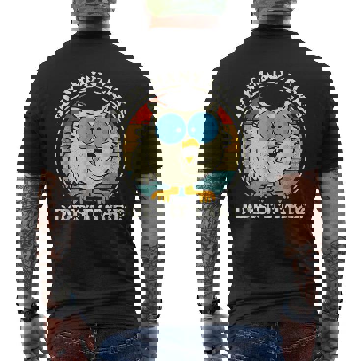 Does It Take Men's Back Print T-shirt