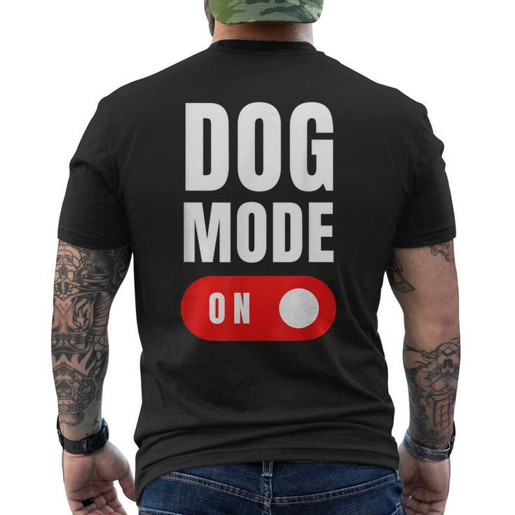 Dog Mode On - Cute Dogs - Dog Mode On Men's Back Print T-shirt