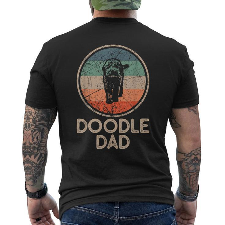 Doodle Dog - Vintage Doodle Dad Men's T-shirt Back Print