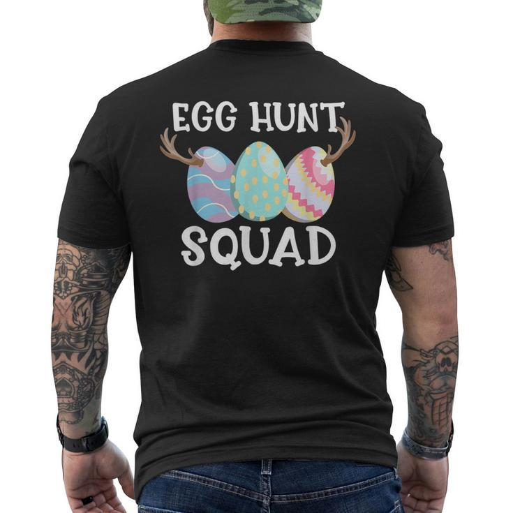 Easter Egg Hunt Squad Happy Hunting Matching Cute Men's Back Print T-shirt