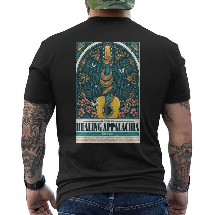 An Evening With Healing Appalachia Music Festival April 6 Men's Back Print T-shirt