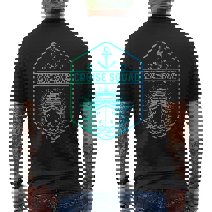 Family Cruise 2023 Matching For Family Group Cruise Squad Men's Back Print T-shirt