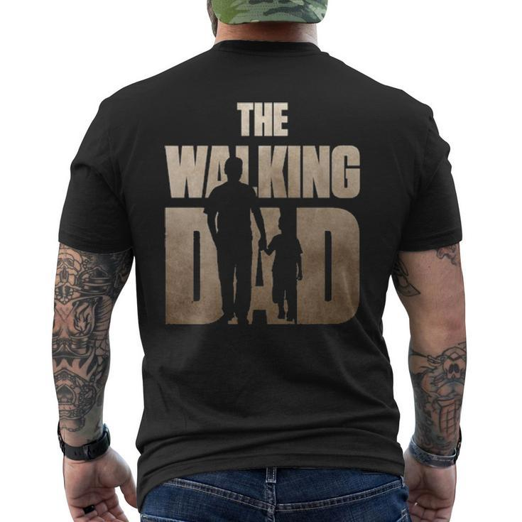 Father Son S The Walking Dad Fathers Day Men's T-shirt Back Print