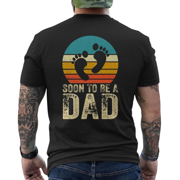Father’S Day Soon To Be Dad Daddy Father Graphic From Son Men's T-shirt Back Print