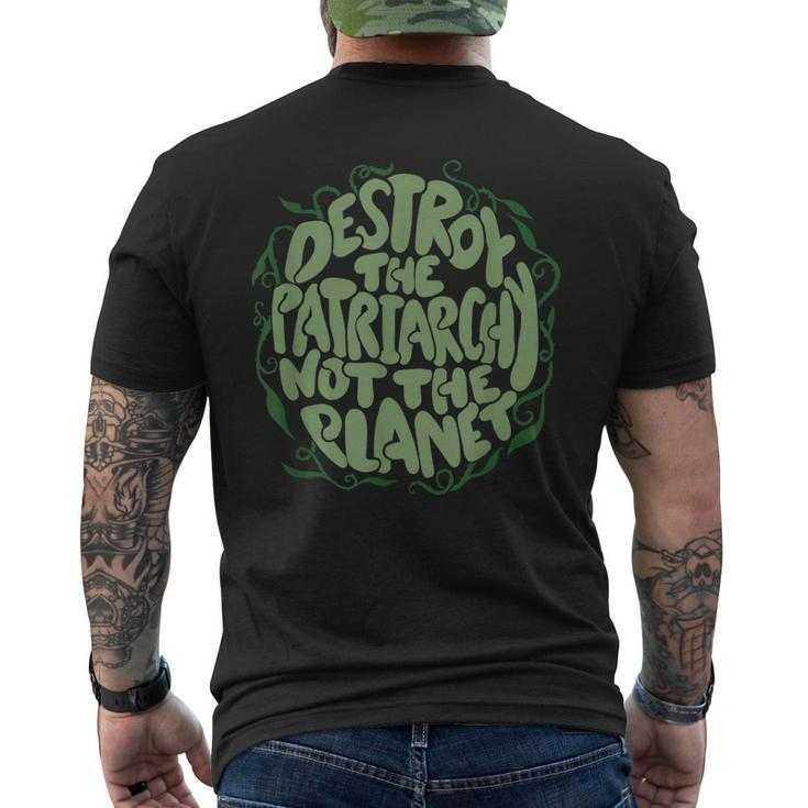 Feminist Femi Earthy Men's Back Print T-shirt