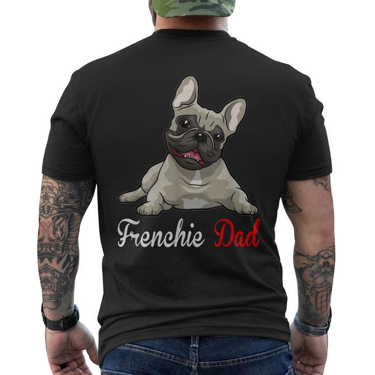 French Bulldog Lover Dad Mom Kidding Men's Back Print T-shirt