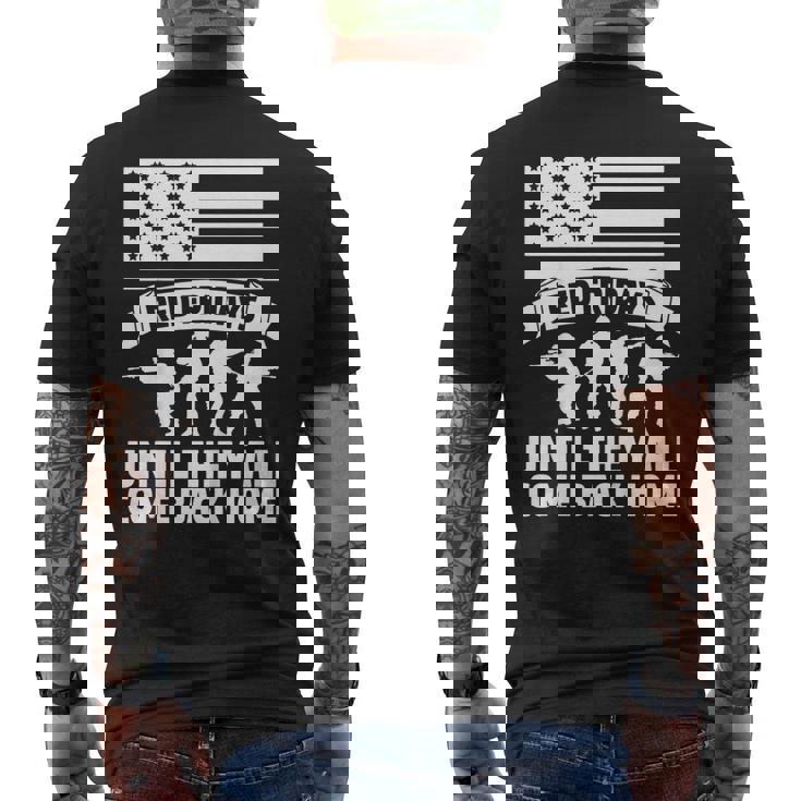 On Friday We Wear Red Fridays Military Shirts Military Men's Back Print T-shirt