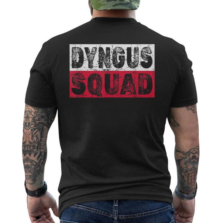 Fun Dyngus Day - Dyngus Squad Men's Back Print T-shirt