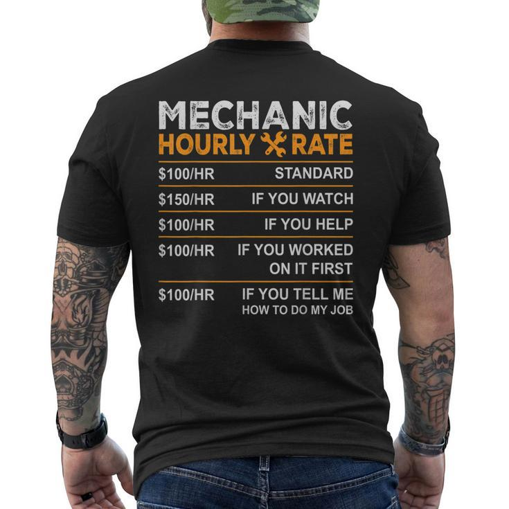 Mechanic Hourly Rate Coffee Mug Mechanics Gifts Funny Mugs For Men Fathers  Day